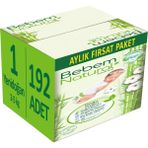Bebem Natural No:1 Yenidoğan 192 Adet Bebek Bezi