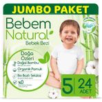 Bebem Natural No:5 Junior 24 Adet Bebek Bezi