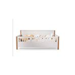 Bebemin Dünyası Strada Star Montessori Karyola Bebek Montessori 96x196 Cm Beyaz