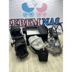 Bebemnas Tweeter Yeni Doğan Bebek Çeyiz Seti (Bebekarabası-Puset-Çanta-Parkbeşik+Salıncak+Anadizi+Yürüteç) - Siyah
