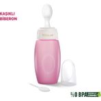 Bebeneo Kaşıklı Biberon Pp Kaşıklı Mama Biberonu Bpa İçermez - Pembe
