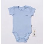 Bebengo BU4025 Mavi Basic Kısa Kol Bebek Body