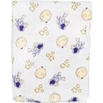 Beberotti Müslin Bebek Örtüsü 120X120 cm 101 - Mor - 120 x 120 cm