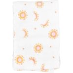 Beberotti Müslin Bebek Örtüsü 120X120 cm 101 - Turuncu - 120 x 120 cm