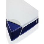 Bebesi 120x120 cm Alez Pamuklu Köşe Lastikli Sıvı Geçirmez Bebek Yatağı Alezi