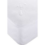 Bebesi Fitted Çift Kişilik Alez 60 x 120+30 cm Micro Kumaş Sıvı Geçirmez - 60 x 120 cm - Beyaz