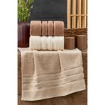Bebesoft 3'lü El/yüz/saç Havlu Seti (50CMX85CM) - 50 x 85 cm - Kahve