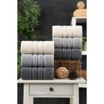 Bebesoft 6'lı El/yüz/saç Havlu Seti (50CMX85CM) - 50 x 85 cm - Antrasit