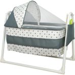 Bebetrendy Bebetrend New Cep Sallanır Sepet Beşik Portatif Bebek Beşiği Hamak Gri - 40 x 85 cm