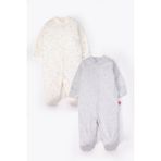 Bebetto Eldivenli Patikli Tulum 2li (Cute Bear) Gri Melanj - 3 - 6 Ay