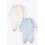 Bebetto Eldivenli Patikli Tulum 2li (Cute Bear) Mavi - 0 - 3 Ay
