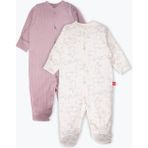 Bebetto Eldivenli Patikli Tulum 2li (Cute Bunny) Mor - 3 - 6 Ay