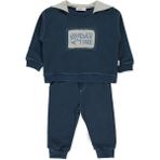 Bebetto Üç Ip Kapşonlu Sweat 2li Takım (Good Thıngs) Indigo - İndigo - 1 Yaş