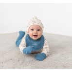 Bebeva Baby Erkek Bebek %100 Pamuklu Love My Ducking Ördek Desenli 5'li Hastane Çıkışı Seti - Mavi - 0 - 3 Ay