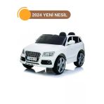 Bebex Store Moda Bebekler 2025 Yeni Nesil Akülü Araba , Audi Jeep , 12 V Akülü Araba Beyaz