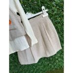 bebexy Pırıltılı Tüvit Alt Üst Takım Krem - 7 - 8 Yaş