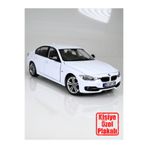 bebeym Bmw 335i Metal Araba 1:24 Ölçek Beyaz - Kişiye Özel Plakalı