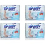 Bebiko Vip Baby Active Soft No:4+ Maxi Plus 120 Adet Bebek Bezi