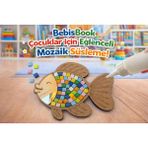 Bebisbook Ahşap Balık Ayna Mozaik Süsleme Seti – Çocuklar Için Eğlenceli Boyama ve Atölye Etkinliği