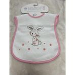 Bebitof 014 Bebek Mama Önlüğü Muşambalı Desenli - Pembe - Standart