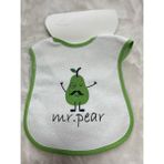 Bebitof 014 Bebek Mama Önlüğü Muşambalı Desenli - Yeşil - Standart