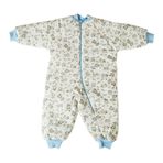 Bebitof BBTF-228 2 Yaş Uçurtmalı Mavi Bebek Uyku Tulumu