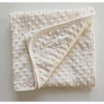 Bebitof Nohut Desenli Bebek Battaniyesi 90x90 cm Yumuşak ve Rahat Unisex