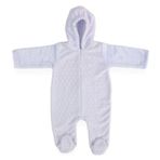 Bebitof Puan Desenli Bebek Tulumu 70325 Mavi 9-12 Ay