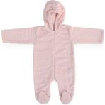 Bebitof Puan Desenli Bebek Tulumu 70325 Pembe 6-9 Ay