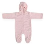 Bebitof Puan Desenli Bebek Tulumu 70325 Pembe 9-12 Ay