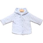 Bebitof Puanlı ve Velsoft Bebek Hırka 60026 Mavi 9-12 Ay