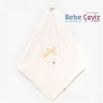 BEBİTOF Zürafa Ve Ayı Kapitone Battaniye ( Yeşil )