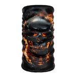 Bebo Store Extreme Spor Motor Ve Bisiklet Kullananlara Özel Desenli Buff Boyunluk Bandana Balaklava - skull-0208-5