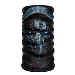 Bebo Store Extreme Spor Motor Ve Bisiklet Kullananlara Özel Desenli Buff Boyunluk Bandana Balaklava - skull-0208-7