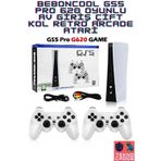 Beboncool G5S 620+ OYUNLU ÇİFT KABLOSUZ KOL AV TV GİRİŞ RETRO ARCADE ATARİ