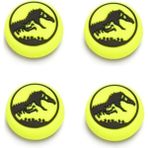 Beboncool Jurassic Park Dinazor Ps3-Ps4-Ps5-Xbox One-X-S-Series x Series S Analog Koruyucu Silikon Pad - Sarı