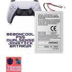 Beboncool Ps5 Dualsense 28000MAH Lityum Iyon Joystick Batarya Pil ve Type-C Şarj Kablosu - Gri
