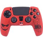 Beboncool Ps5 Dualsense Uyumlu Joystick Koruyucu Silikon Kılıf Kırmızı Joker