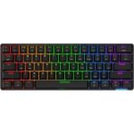Beboncool STK61 Android Ios Pc Mac Uyumlu Bluetooth Rgb Mini Mekanik Klavye - Kırmızı Switch - Siyah