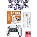 Beboncool X2 PLUS 51000+ OYUNLU 3D Retro Arcade Oyun Konsolu Atari