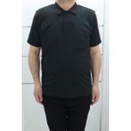 Becces Fistan Store Erkek Çizgili Klasik Kesim Rahat Kalıp Tek Cepli Polo Yaka T-Shirt - Haki Yeşil