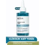 Becka Canlandırıcı Glikolik Asit Tonik 200 ml Tüm Ciltler İçin AHA İçerikli Etkili Formül - mavi