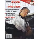 Beckett 2006 Baseball Preview Magazine (Cover V2: Johnny Damon)
