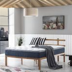 Bedcraft Pascha Blue Fermuarlı Ultra Full Çift Kişilik Yatak, 180X200