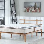 Bedcraft Pascha Medical Natural Fermuarlı Pedli Full Ortapedik Çift Kişilik Yatak, 160X200