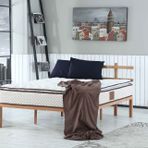 Bedcraft Pascha Medical Natural Fermuarlı Pedli Full Ortapedik Tek Kişilik Yatak, 100X200