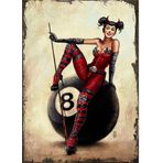 Bedeko Ahşap Tablo Bilardo Topu