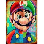 Bedeko Ahşap Tablo Super Mario Bros