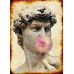 Bedeko Antik Yunan Pop Art Hediyelik Ahşap Tablo