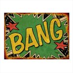 Bedeko Bang Pop Art Dekoratif Mdf Tablo